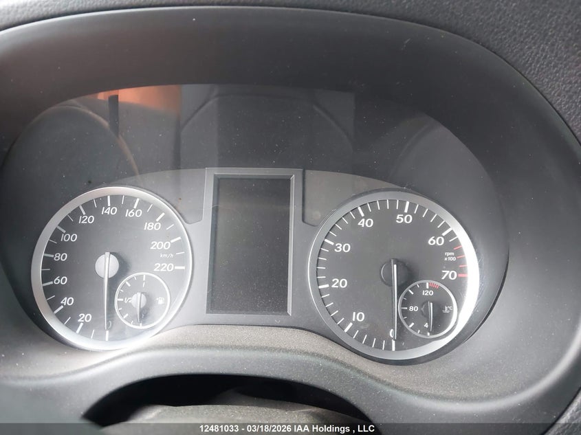 2018 Mercedes-Benz Metris VIN: WD3BG2EA6J3446018 Lot: 12481033