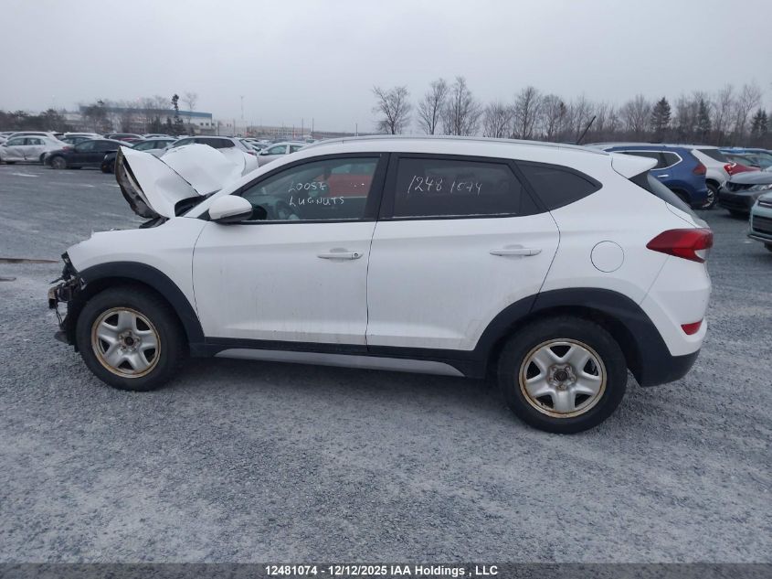 2017 Hyundai Tucson Limited/Sport And Eco/Se VIN: KM8J3CA46HU592731 Lot: 12481074