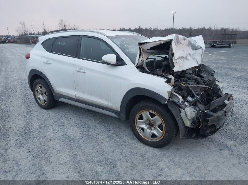 2017 Hyundai Tucson Limited/Sport And Eco/Se VIN: KM8J3CA46HU592731 Lot: 12481074
