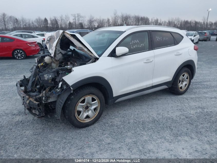 2017 Hyundai Tucson Limited/Sport And Eco/Se VIN: KM8J3CA46HU592731 Lot: 12481074