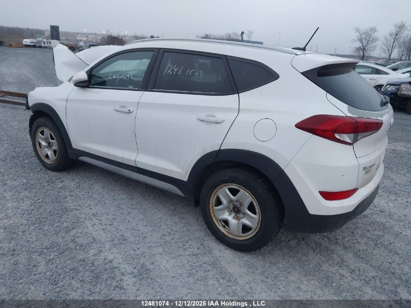 2017 Hyundai Tucson Limited/Sport And Eco/Se VIN: KM8J3CA46HU592731 Lot: 12481074