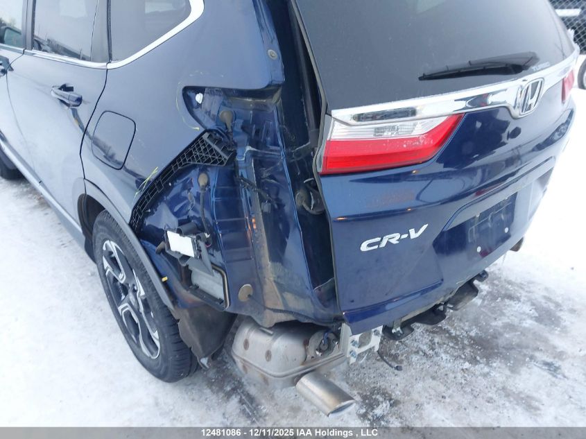 2018 Honda Cr-V Touring VIN: 2HKRW2H90JH136265 Lot: 12481086