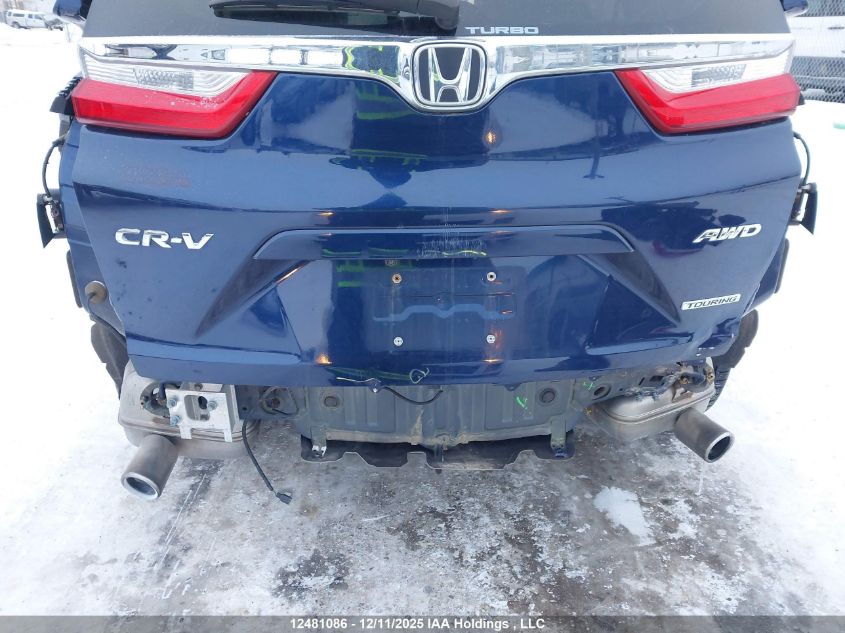 2018 Honda Cr-V Touring VIN: 2HKRW2H90JH136265 Lot: 12481086