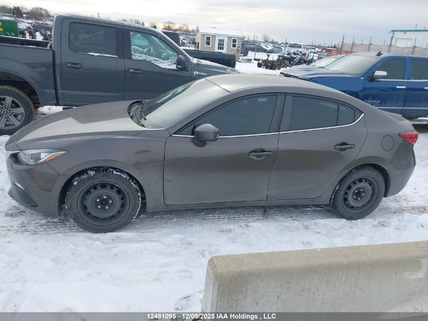 2015 Mazda Mazda3 Gs VIN: 3MZBM1V76FM195078 Lot: 12481095