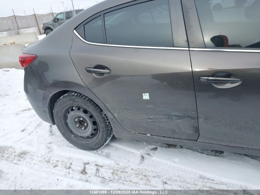 2015 Mazda Mazda3 Gs VIN: 3MZBM1V76FM195078 Lot: 12481095