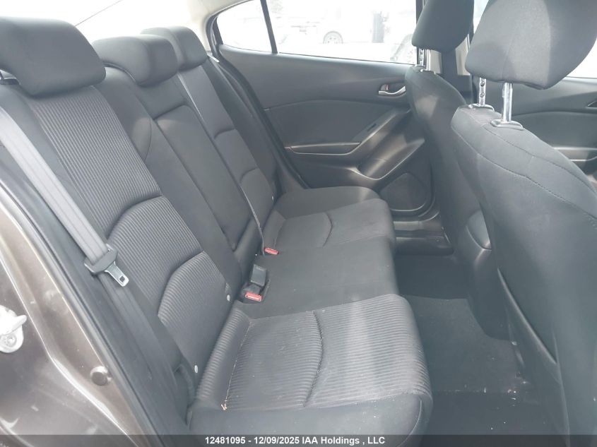 2015 Mazda Mazda3 Gs VIN: 3MZBM1V76FM195078 Lot: 12481095