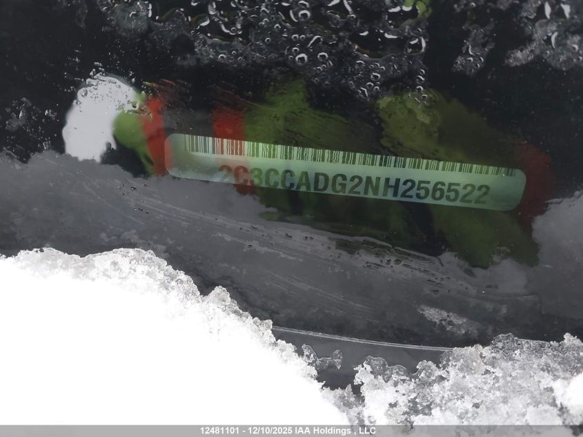 2022 Chrysler 300 Touring L VIN: 2C3CCADG2NH256522 Lot: 12481101