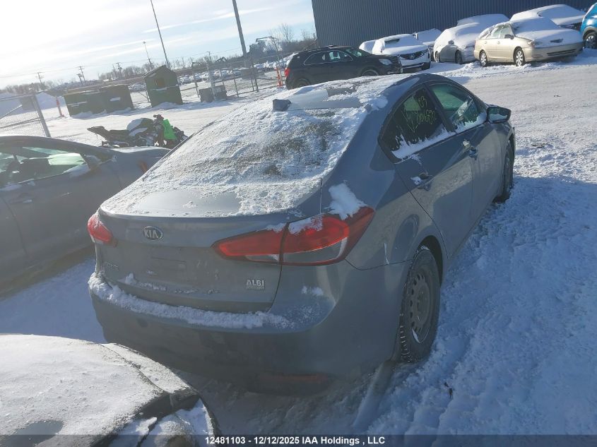 2017 Kia Forte Ex/Ex Luxury/Ex+/Lx/Lx+ VIN: 3KPFL4A74HE006892 Lot: 12481103