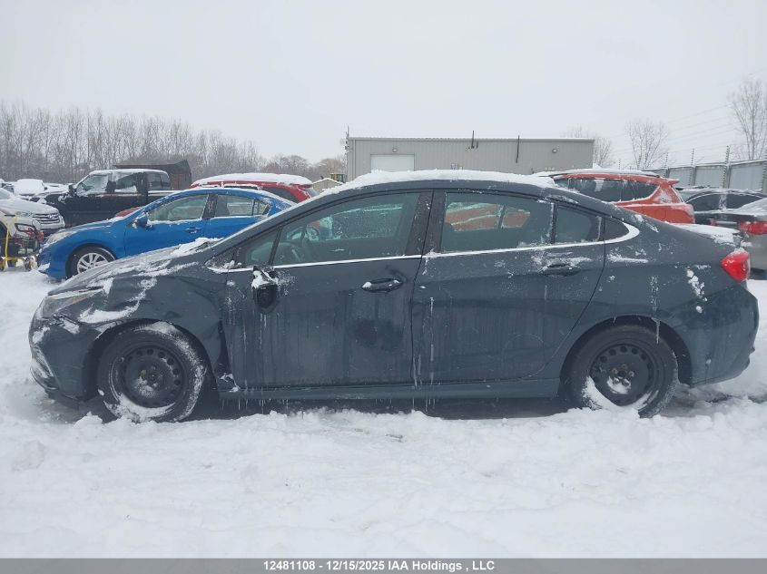 2018 Chevrolet Cruze Lt Manual VIN: 1G1BD5SM0J7119212 Lot: 12481108
