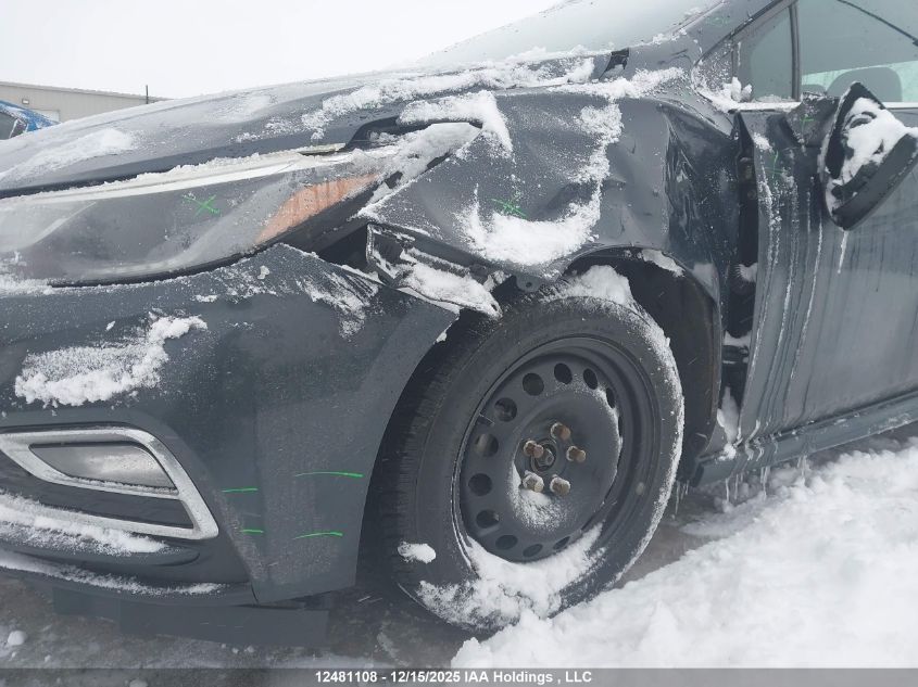 2018 Chevrolet Cruze Lt Manual VIN: 1G1BD5SM0J7119212 Lot: 12481108