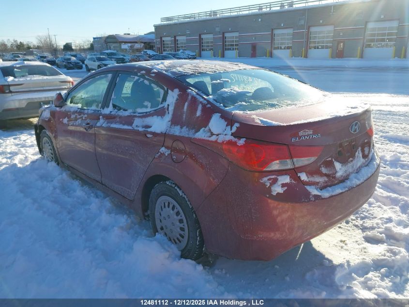 2011 Hyundai Elantra Gls/Limited VIN: 5NPDH4AE1BH009548 Lot: 12481112