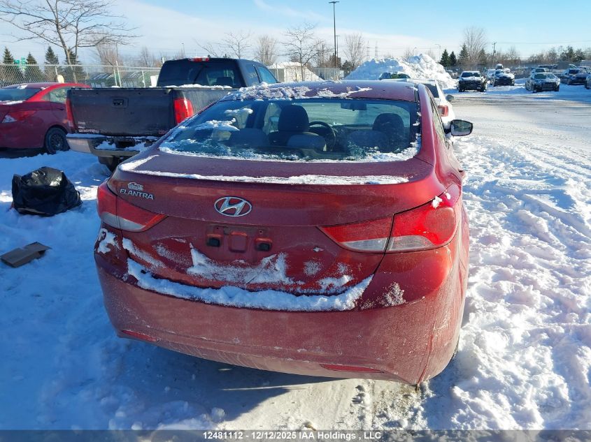 2011 Hyundai Elantra Gls/Limited VIN: 5NPDH4AE1BH009548 Lot: 12481112