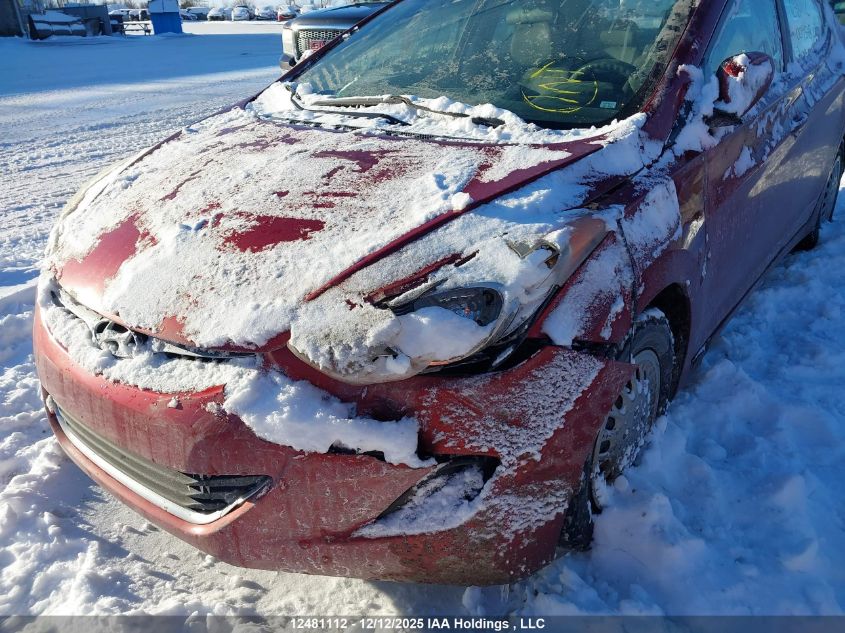 2011 Hyundai Elantra Gls/Limited VIN: 5NPDH4AE1BH009548 Lot: 12481112