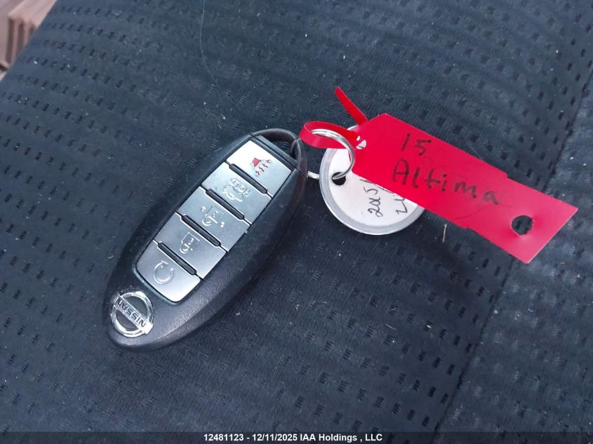 2015 Nissan Altima 2.5/2.5 S/2.5 Sl/2.5 Sv VIN: 1N4AL3AP6FN403779 Lot: 12481123