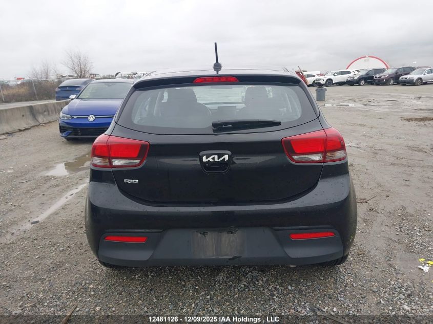 2022 Kia Rio S VIN: 3KPA25AD7NE486432 Lot: 12481126