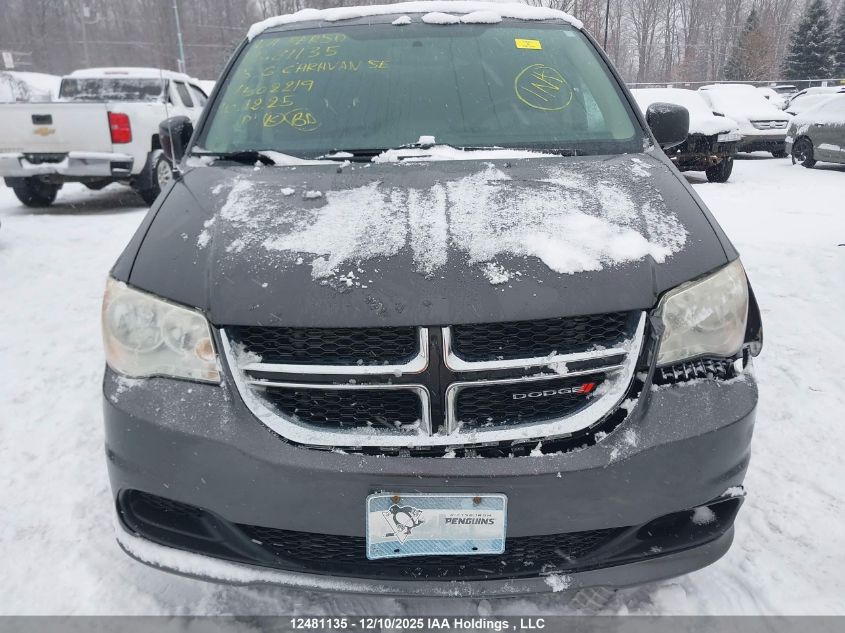 2015 Dodge Grand Caravan Se VIN: 2C4RDGBGXFR502219 Lot: 12481135