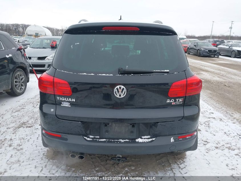 2016 Volkswagen Tiguan Comfortline/Highline/Special Edition VIN: WVGJV7AXXGW097513 Lot: 12481151