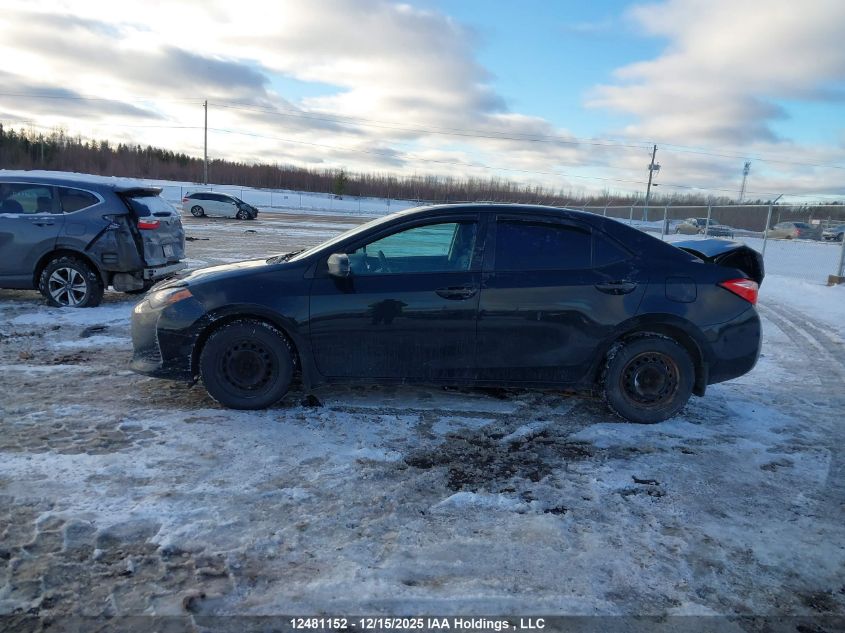 2017 Toyota Corolla Le VIN: 2T1BURHE0HC915384 Lot: 12481152