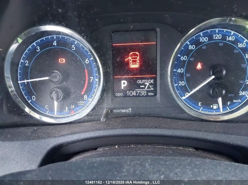 2017 Toyota Corolla Le VIN: 2T1BURHE0HC915384 Lot: 12481152