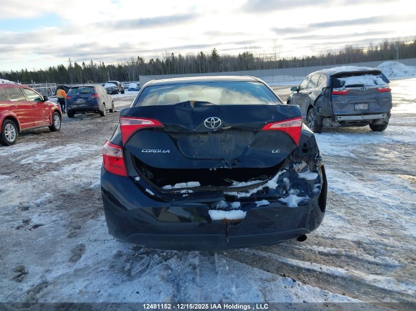 2017 Toyota Corolla Le VIN: 2T1BURHE0HC915384 Lot: 12481152