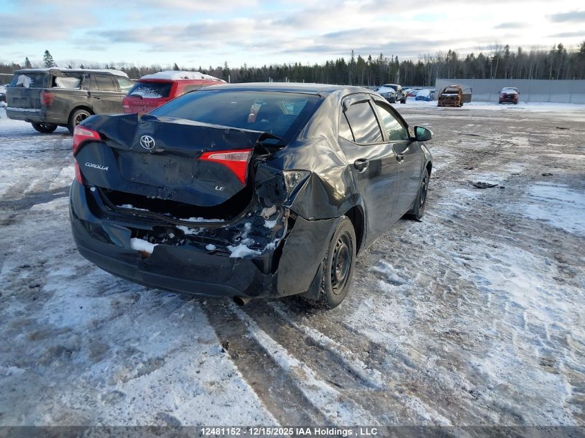 2017 Toyota Corolla Le VIN: 2T1BURHE0HC915384 Lot: 12481152