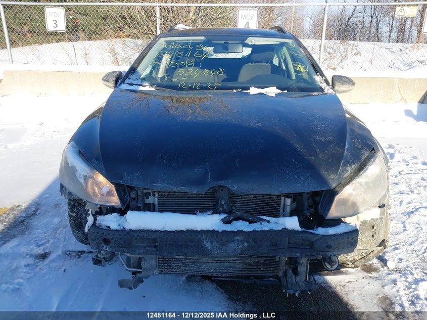 2017 Volkswagen Golf Sportwagen VIN: 3VW017AU3HM534848 Lot: 12481164