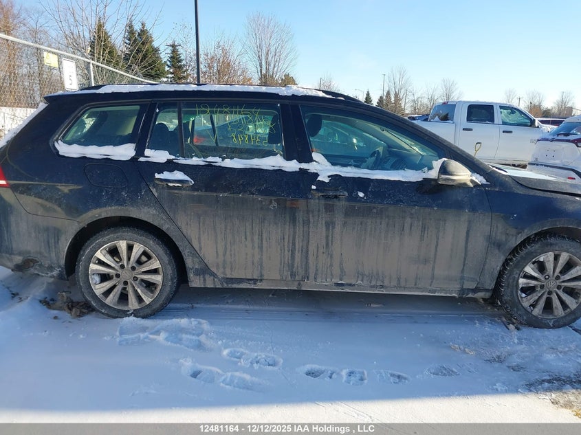 2017 Volkswagen Golf Sportwagen VIN: 3VW017AU3HM534848 Lot: 12481164