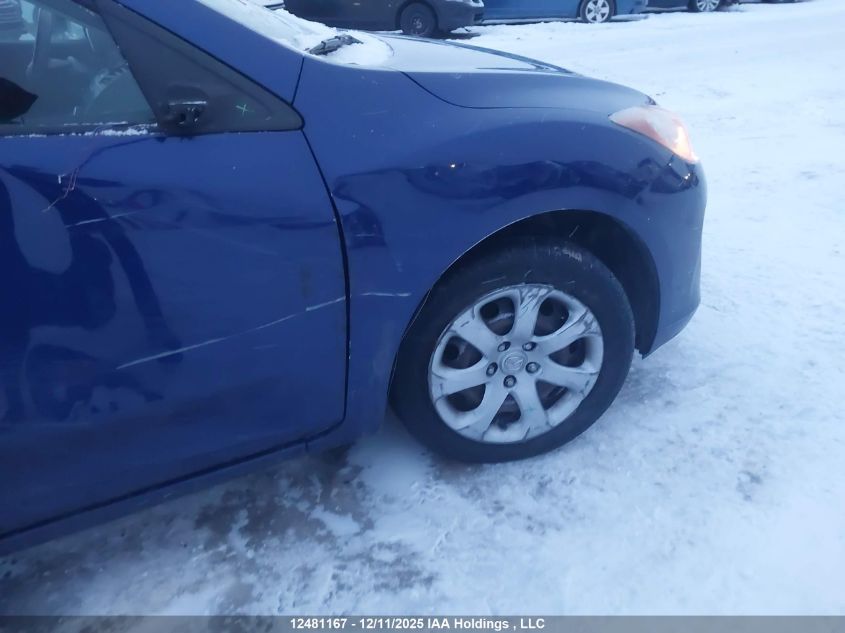 2013 Mazda Mazda3 Gx VIN: JM1BL1KF8D1750740 Lot: 12481167