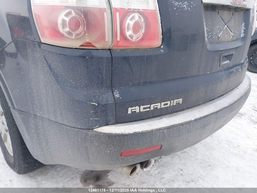 2007 GMC Acadia Sle VIN: 1GKER13747J149708 Lot: 12481175