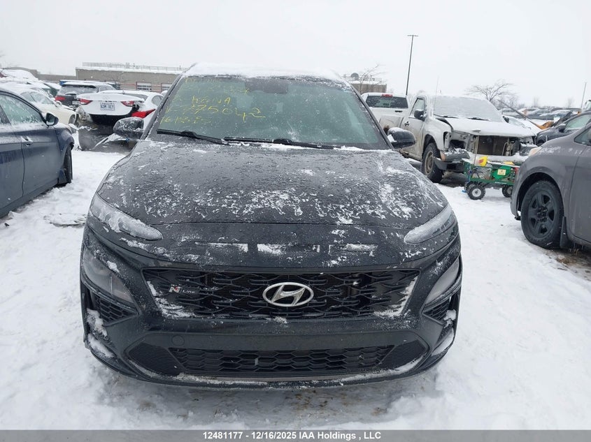 2022 Hyundai Kona VIN: KM8K3CA31NU775042 Lot: 12481177