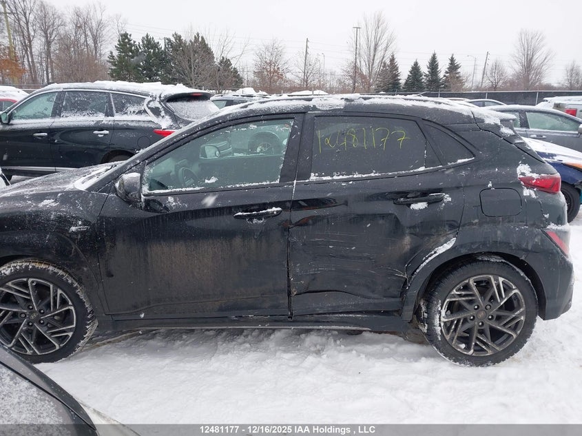 2022 Hyundai Kona VIN: KM8K3CA31NU775042 Lot: 12481177