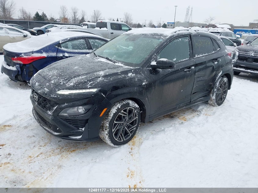 2022 Hyundai Kona VIN: KM8K3CA31NU775042 Lot: 12481177
