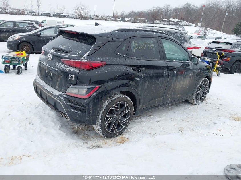 2022 Hyundai Kona VIN: KM8K3CA31NU775042 Lot: 12481177