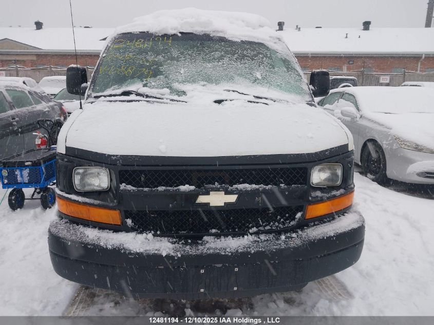 2013 Chevrolet Express 2500 Work Van VIN: 1GCWGFFA5D1108879 Lot: 12481194