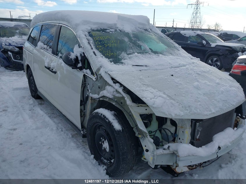 5FNRL5H22FB509440 2015 Honda Odyssey auction photo 1