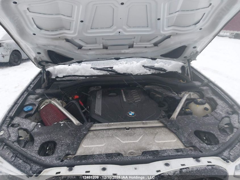 2020 BMW X4 xDrivem40I VIN: 5UX2V5C08L9B58297 Lot: 12481209