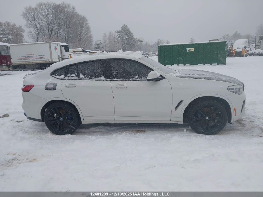 2020 BMW X4 xDrivem40I VIN: 5UX2V5C08L9B58297 Lot: 12481209