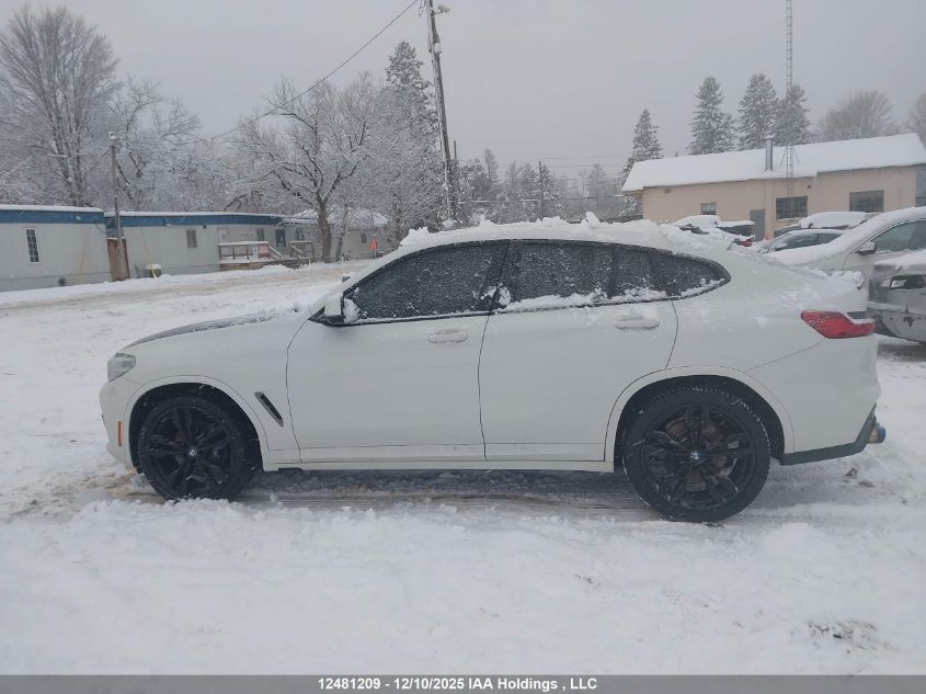 2020 BMW X4 xDrivem40I VIN: 5UX2V5C08L9B58297 Lot: 12481209