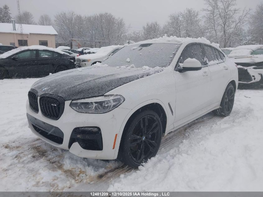 2020 BMW X4 xDrivem40I VIN: 5UX2V5C08L9B58297 Lot: 12481209