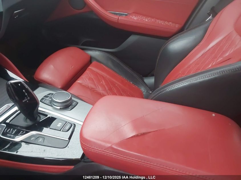 2020 BMW X4 xDrivem40I VIN: 5UX2V5C08L9B58297 Lot: 12481209