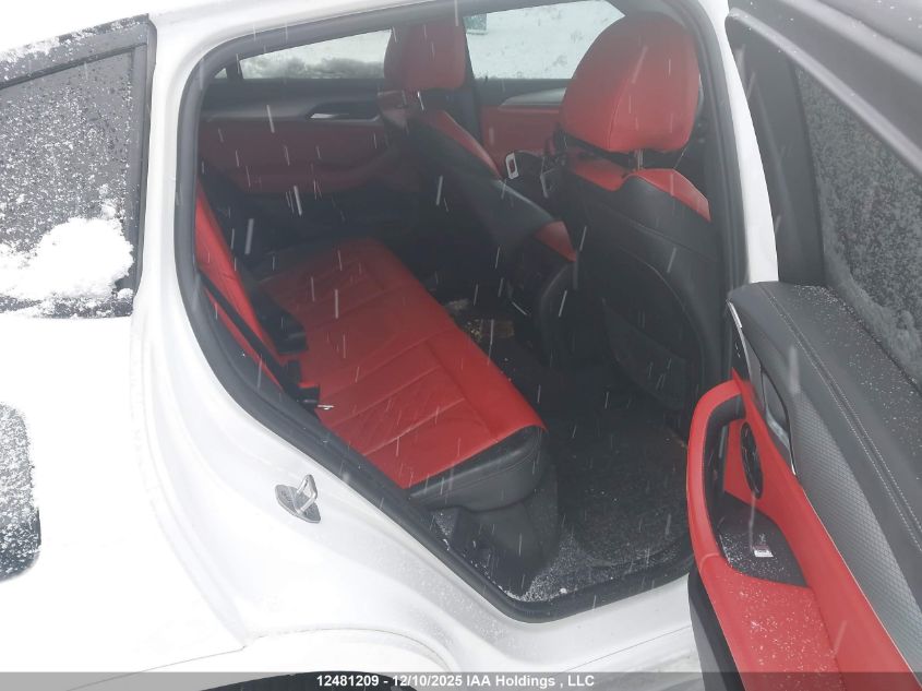 2020 BMW X4 xDrivem40I VIN: 5UX2V5C08L9B58297 Lot: 12481209