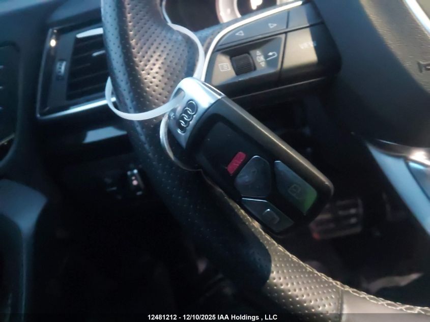 2021 Audi Q5 45 Progressiv VIN: WA1EAAFYXM2005412 Lot: 12481212