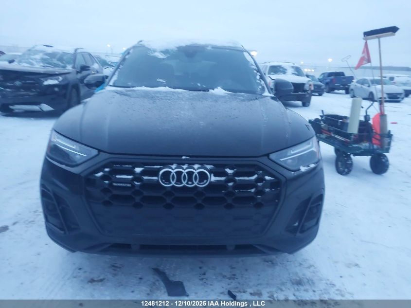2021 Audi Q5 45 Progressiv VIN: WA1EAAFYXM2005412 Lot: 12481212