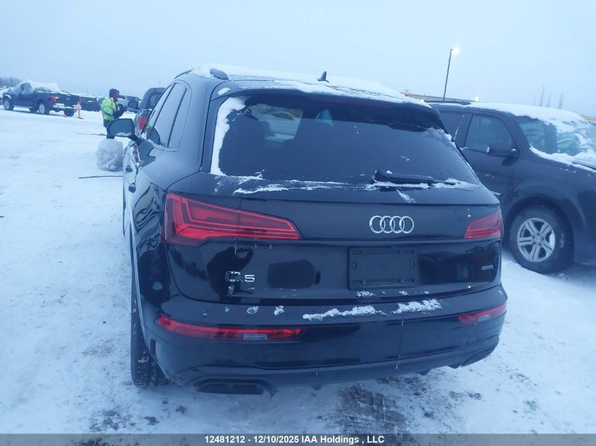 2021 Audi Q5 45 Progressiv VIN: WA1EAAFYXM2005412 Lot: 12481212
