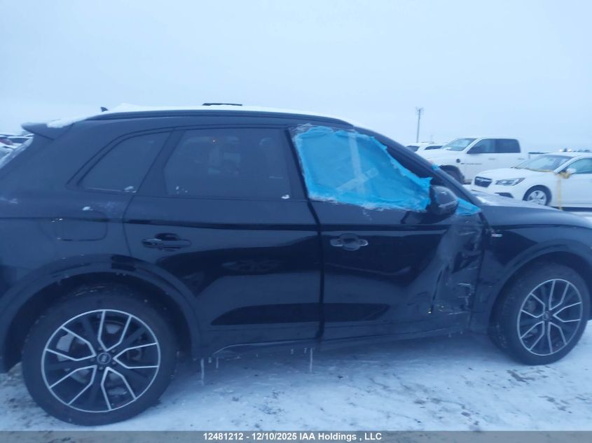2021 Audi Q5 45 Progressiv VIN: WA1EAAFYXM2005412 Lot: 12481212