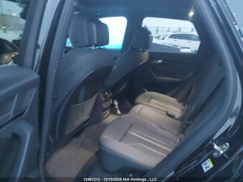 2021 Audi Q5 45 Progressiv VIN: WA1EAAFYXM2005412 Lot: 12481212