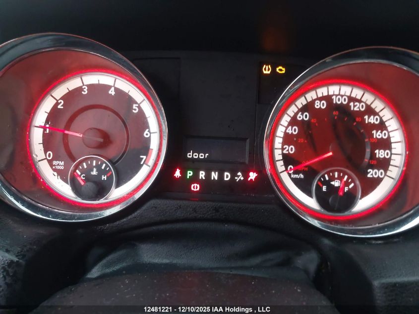 2012 Dodge Grand Caravan VIN: 2C4RDGBG5CR147455 Lot: 12481221