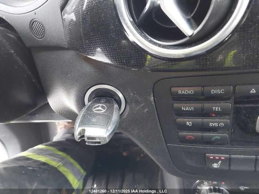 2013 Mercedes-Benz B 250 Sports Tourer VIN: WDDMH4EB4DJ136696 Lot: 12481260