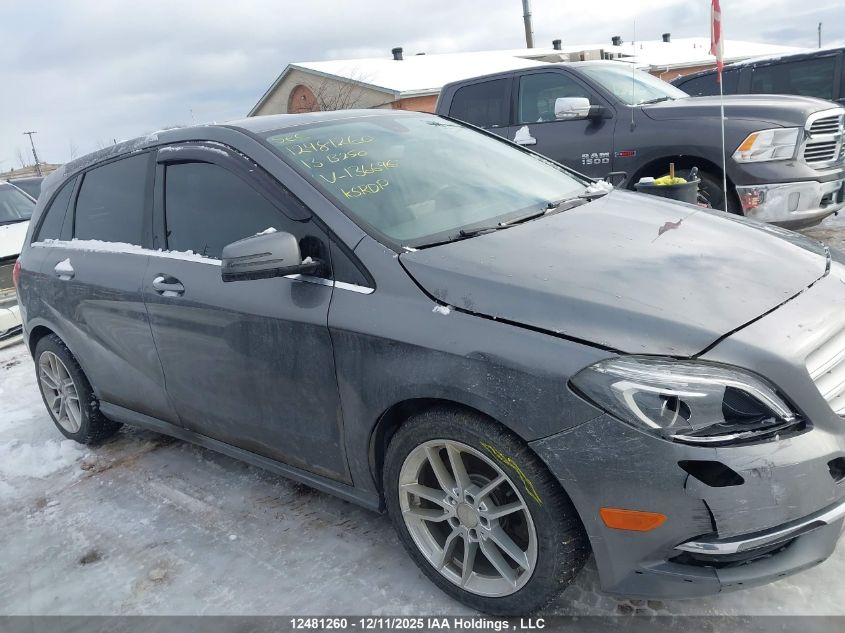 2013 Mercedes-Benz B 250 Sports Tourer VIN: WDDMH4EB4DJ136696 Lot: 12481260