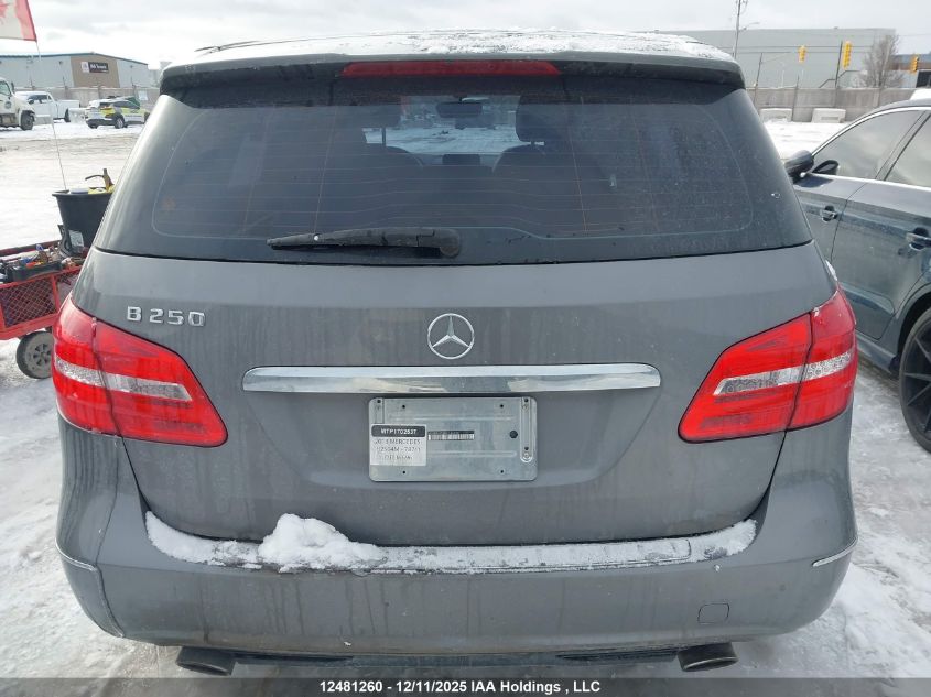 2013 Mercedes-Benz B 250 Sports Tourer VIN: WDDMH4EB4DJ136696 Lot: 12481260